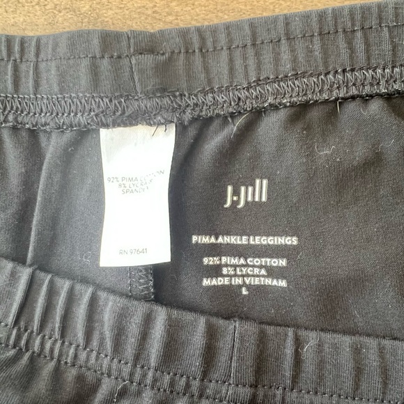 NWOT J.Jill Ankle Length Leggings - Picture 3 of 3